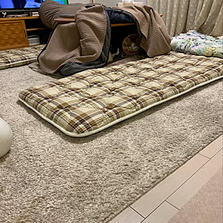 リビング ごろ寝マットのインテリア実例 Roomclip ルームクリップ