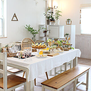 おもてなし テーブルコーディネートのインテリア実例 Roomclip ルームクリップ