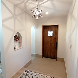 玄関 入り口 ひものれんのインテリア実例 Roomclip ルームクリップ