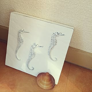 玄関 入り口 タツノオトシゴのインテリア実例 Roomclip ルームクリップ