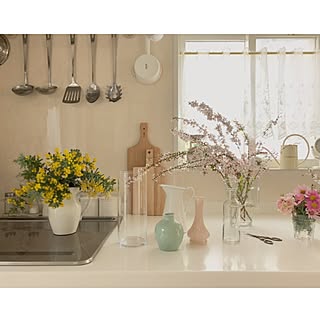 セリアの一輪挿しのインテリア実例 Roomclip ルームクリップ