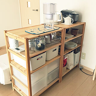 食器棚 二人暮らしのインテリア レイアウト実例 Roomclip ルームクリップ