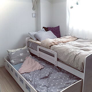 ニトリ 親子ベッドのインテリア実例 Roomclip ルームクリップ