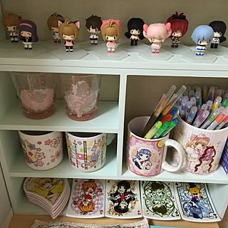 Diy フィギュア棚のインテリア 手作りの実例 Roomclip ルームクリップ