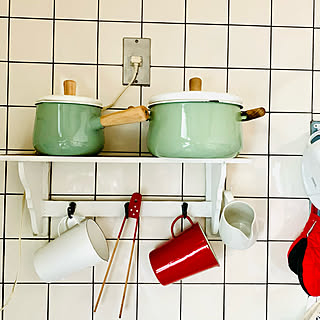 Ikea ホーロー鍋のインテリア実例 Roomclip ルームクリップ