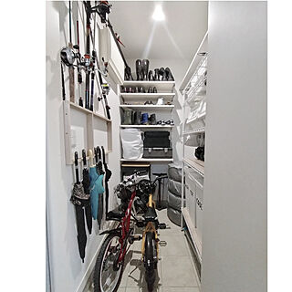 ヘルメット収納のインテリア実例 Roomclip ルームクリップ