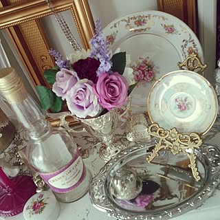 棚/アンティーク/フレンチ/エレガント/イーゼル...などのインテリア実例 - 2014-06-26 06:57:59