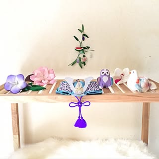 ハンドメイド ちりめん細工のインテリア実例 Roomclip ルームクリップ