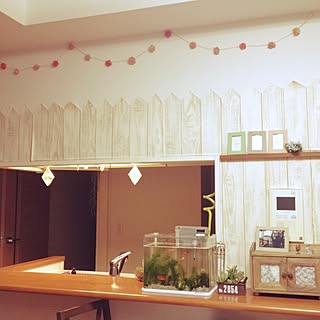 部屋全体/One's place/金魚水槽/楽天/カフェ風...などのインテリア実例 - 2016-01-14 00:47:07