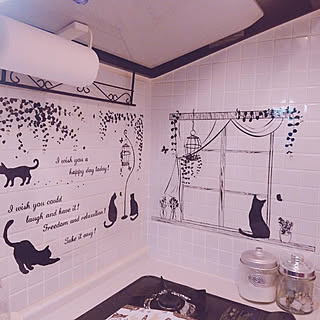 黒猫グッズ 賃貸でも可愛く のインテリア実例 Roomclip ルームクリップ 黒猫グッズ 賃貸でも可愛く のインテリア実例 Roomclip ルームクリップ