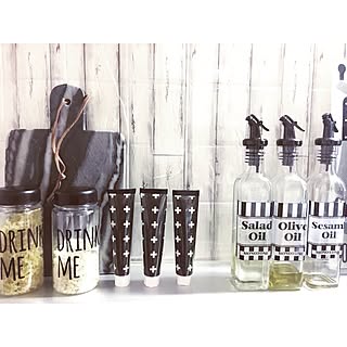 キッチン/シンプルモダン/木目調/賃貸キッチン/フランフラン...などのインテリア実例 - 2016-04-02 17:47:33