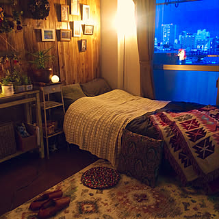 一人暮らし 壁美人のインテリア レイアウト実例 Roomclip ルームクリップ