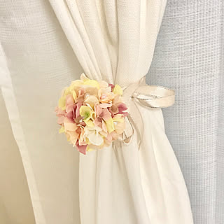 タッセル/カーテンタッセル/フェイクフラワー/ひとり暮らし/一人暮らし...などのインテリア実例 - 2020-02-24 22:19:58