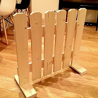 Diy ピケットフェンスのインテリア 手作りの実例 Roomclip ルームクリップ
