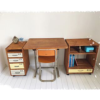学校の机と椅子のインテリア実例 Roomclip ルームクリップ