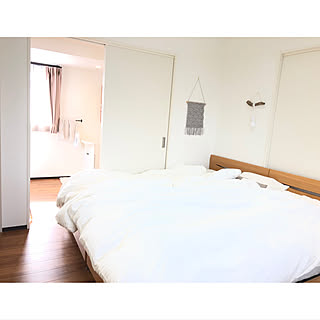 寝室はシンプルに/シンプル/シーツカバー/寝室/シングルベッド...などのインテリア実例 - 2020-02-24 12:04:40