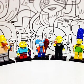 カラフル レゴ Lego シンプソンズのまとめページ Roomclip ルームクリップ
