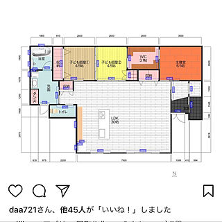 Ldk30畳のインテリア実例 Roomclip ルームクリップ