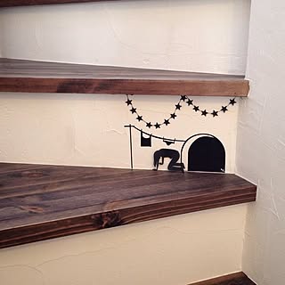 壁/天井/大人のガーランドmini/浅草土産/あの子…今ウチで借りぐらし中。/シュール部のインテリア実例 - 2013-11-13 12:11:55