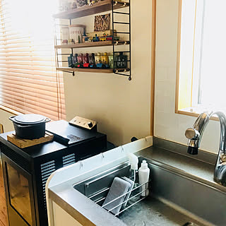 壁付けキッチン 赤ちゃんのいる暮らしのインテリア実例 Roomclip ルームクリップ