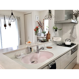 ピンクのシンクのインテリア実例 Roomclip ルームクリップ