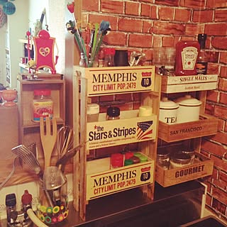 ダイソー 壁紙シールのインテリア実例 Roomclip ルームクリップ