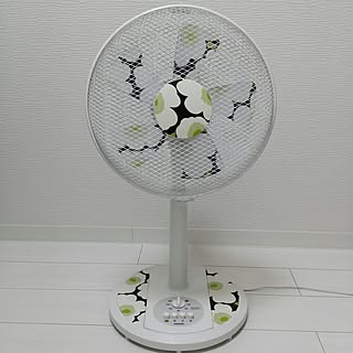 リビング/モノトーン/扇風機/扇風機リメイク/マリメッコ...などのインテリア実例 - 2016-05-01 22:11:14