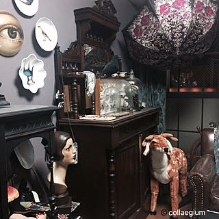 部屋全体/ANNA SUI/賃貸マンション/キュリオジテ/雑貨...などのインテリア実例 - 2017-10-30 21:56:11