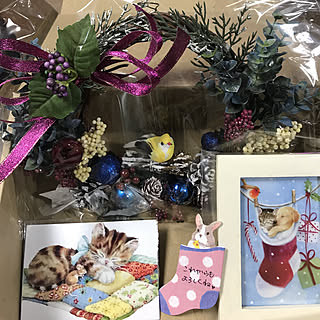 机/プレ企画に当選しました♡/ハンドメイドリース/ruruちゃんありがとうございます❤️のインテリア実例 - 2017-12-25 21:16:03
