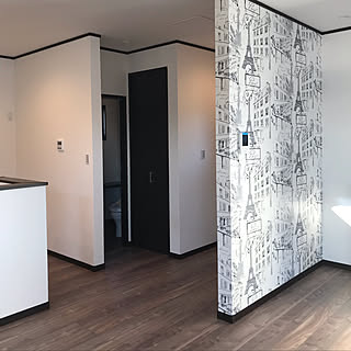 壁/天井/マイホーム記録/注文住宅/サンゲツクロス/LIXIL Dフロア...などのインテリア実例 - 2019-02-04 11:52:48