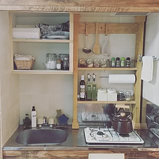 キッチンdiyのインテリア 手作りの実例 Roomclip ルームクリップ