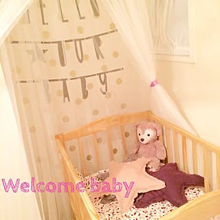ベッド周り/天蓋/朝の1枚/おはようございます◡̈♥︎/賃貸...などのインテリア実例 - 2015-09-01 08:39:43