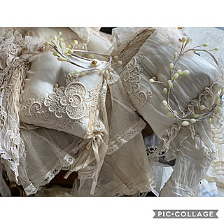 ハンドメイド/antique/アンティーク/French/ブログにたくさん写真載せてます...などのインテリア実例 - 2020-01-24 13:54:03