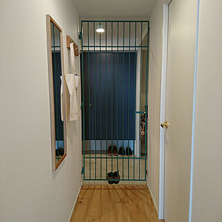 玄関 入り口 猫脱走防止のインテリア実例 Roomclip ルームクリップ