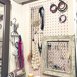 アクセサリー 有孔ボードのインテリア実例 Roomclip ルームクリップ