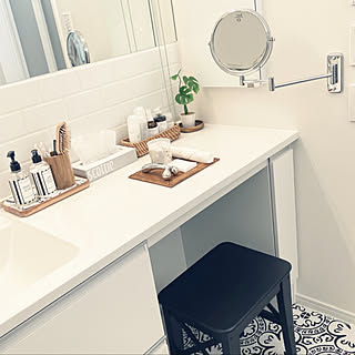 洗面所カウンターのインテリア実例 Roomclip ルームクリップ