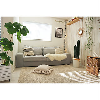 ホワイトインテリア/海外インテリアに憧れる/ホワイト/IKEA/壁紙屋本舗...などのインテリア実例 - 2020-01-20 10:43:33