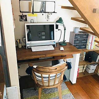 書斎 階段下のインテリア実例 Roomclip ルームクリップ