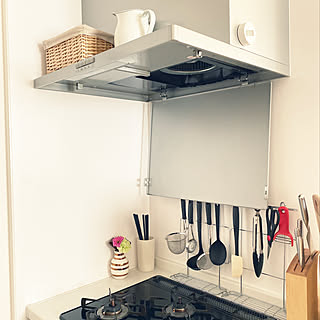 オープンキッチン/レンジフード/注文住宅/花のある暮らし/暮らしを楽しむ...などのインテリア実例 - 2020-02-08 11:34:35