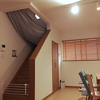 リビング階段 冷房対策のインテリア実例 Roomclip ルームクリップ