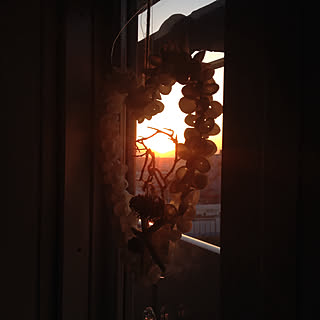 部屋全体/Shellwreath/日の出/朝日/海が見える風景...などのインテリア実例 - 2018-01-16 07:06:44