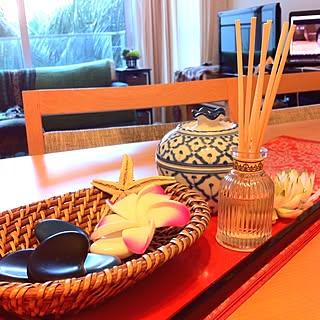 リビング/ダイニングテーブル/ダイソー/日用品のインテリア実例 - 2012-06-26 09:26:30