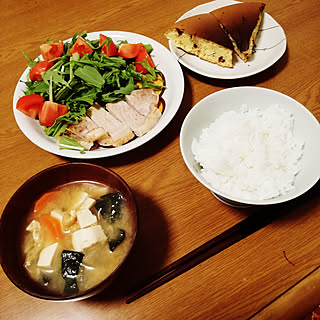 質素な夜ご飯のインテリア実例 Roomclip ルームクリップ