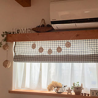 ベッド周り/minneで購入♡/satotoさんの作品/モモナチュラルのカーテン/いなざうるす屋さん...などのインテリア実例 - 2018-04-10 07:57:53