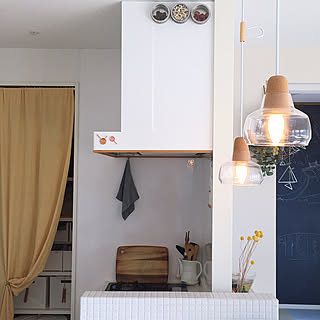 パントリー 目隠しカーテンのインテリア実例 Roomclip ルームクリップ