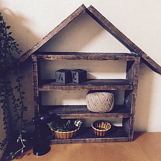 机/廃材DIY/麻紐/セリア/ダイソー...などのインテリア実例 - 2015-03-08 23:07:56