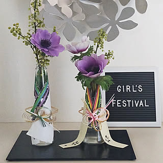 アネモネの花のインテリア実例 Roomclip ルームクリップ