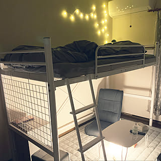 ロフトベッド 布団のおしゃれなアレンジ 飾り方のインテリア実例 Roomclip ルームクリップ