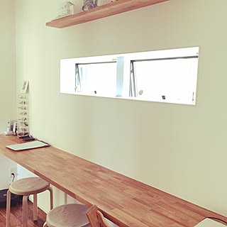造り付けの机のインテリア実例 Roomclip ルームクリップ