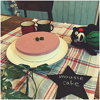 机/インテリアじゃなくてごめんなさい/クッキング/レモンとベリーのムースケーキ/本日のおやつ/お菓子作り...などのインテリア実例 - 2017-01-21 23:26:46